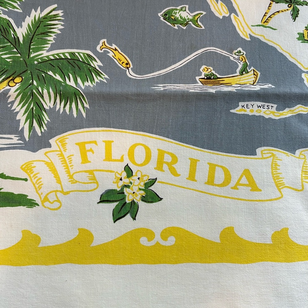A “FLORIDA” Table Cloth